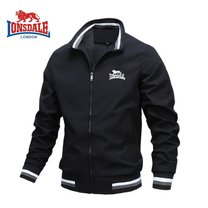 spring and autumn new trend men's stand collar jacket outdoor leisure sports zipper golf men baseball clothing fashion coat