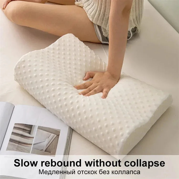 Cuscino lungo in memory foam, cuscino per letto, protezione per il collo, rimbalzo lento, cuscino per maternità sagomato per dormire, cuscini ortopedici