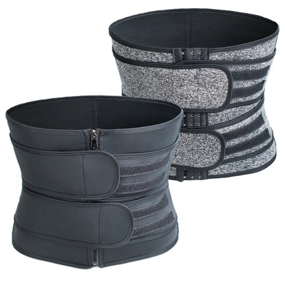 Mens Waist Trainer Corset Workout Sauna Sweat Belly Trimmer Man Belt Sports Compression Body Shaper Girdle Fitness Weight Loss
