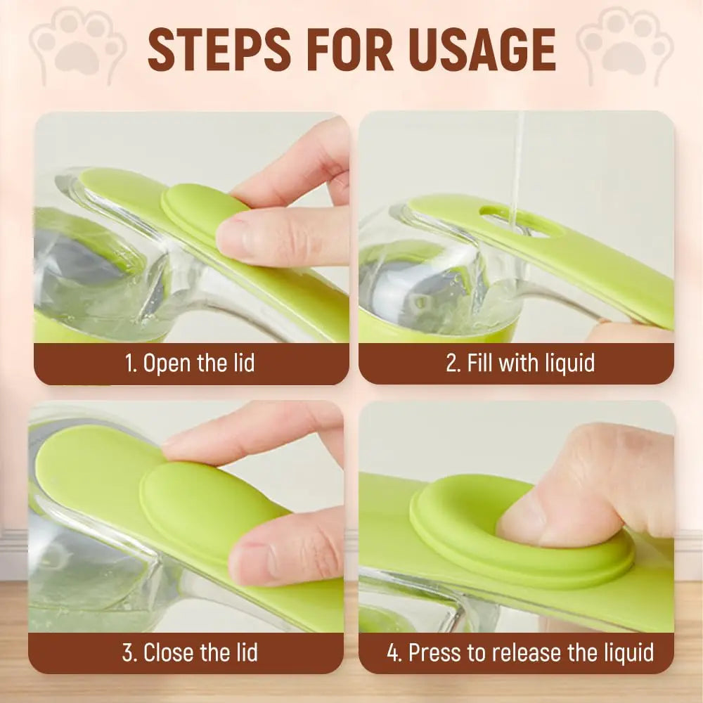 Pet Bath Brush Dog Bath Brush Dog Scrubber for Bath Bathing Dog Grooming Massage Brush for Long Short Haired Dogs Cats Shower