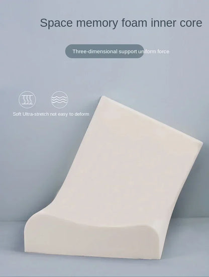 Cuscino lungo in memory foam, cuscino per letto, protezione per il collo, rimbalzo lento, cuscino per maternità sagomato per dormire, cuscini ortopedici