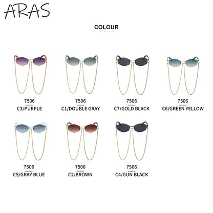 Designer Unique Polygonal Sun Glasses