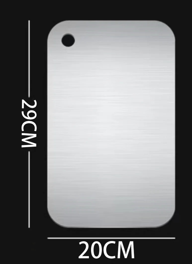 Board Kitchen Titanium Cutting Boards For Stainless  304 Steel Thickened Double-Sided Food Grade Portable Fruit Meat Chopping