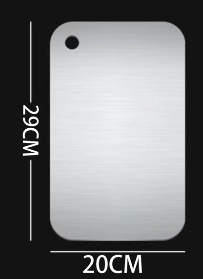 Board Kitchen Titanium Cutting Boards For Stainless  304 Steel Thickened Double-Sided Food Grade Portable Fruit Meat Chopping