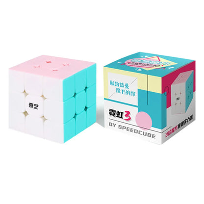 QiYi QiHang Warrior M 3x3 Magic Cubes White Black Speed Puzzle Professional Cubo Magico Toys Birthday Christmas Gifts For Kids