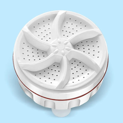 Mini Washing Machine USB Two-way Rotating Turbine Portable Washing Machine For Sock Underwear For Travel Home Business Trip