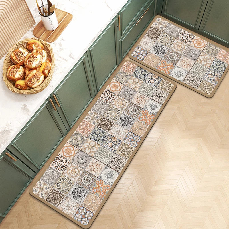 Non-slip Kitchen Carpets for Living Room Long Area Rug Kitchen Floor M0at Carpets Entrance Door Mat Home Decor Alfombra Tapis
