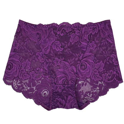 Sexy Women's Lace Panties Underwear Hollow Out Intimate Lingerie Female Lace Floral Underpants Briefs Woman Candy Color