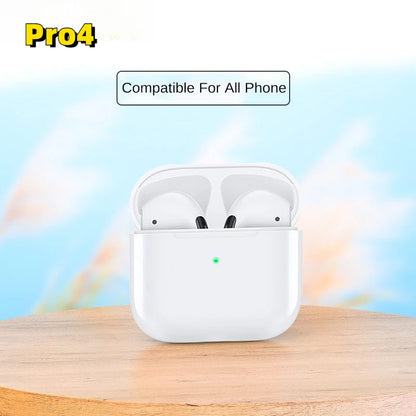 Original Pro 4 TWS Wireless Headphones Earphone Bluetooth-compatible 5.3 Waterproof Headset with Mic for Xiaomi iPhone Earbuds
