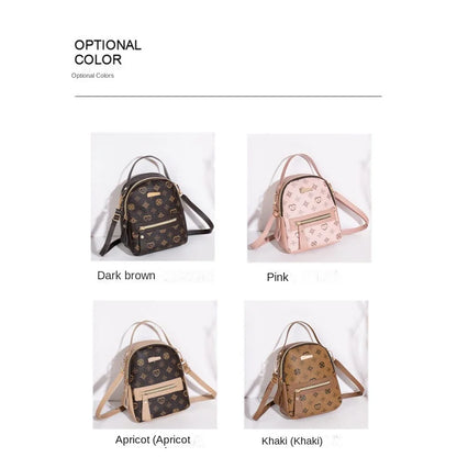 Flower backpack 2022 ladies bag fashion backpack women's bag bag women's fresh and sweet student school bag