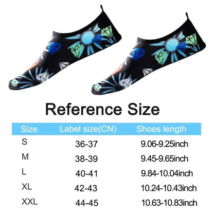 Super Quick Dry Wading Shoes Women Light Soft Aqua Shoes Unisex Breathable Beach Shoes For Surfing Swimming