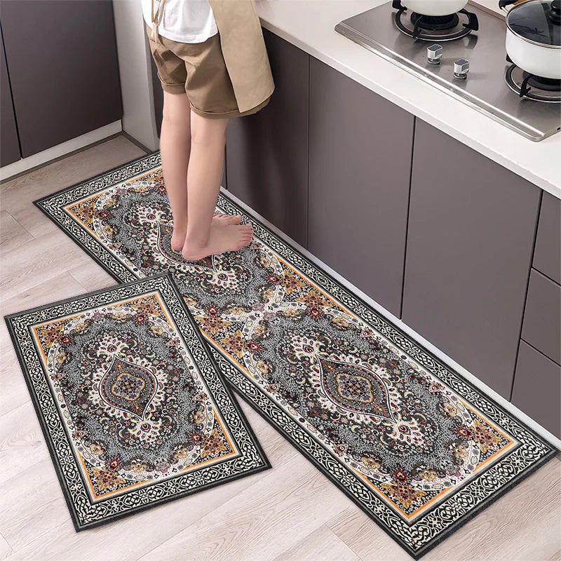 Non-slip Kitchen Carpets for Living Room Long Area Rug Kitchen Floor M0at Carpets Entrance Door Mat Home Decor Alfombra Tapis