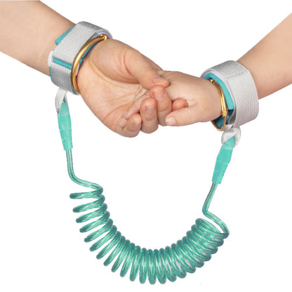 Infants and young children anti-go bracelet out travel anti-release bracelet contraction spring rope traction rope anti-lose
