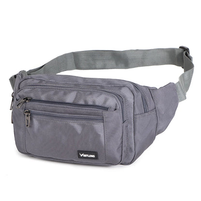 Waist Pack Casual Functional Fashion Men Waterproof Fanny Pack Women Belt Bum Bag Male Phone Wallet Pouch Bags Unisex 98011