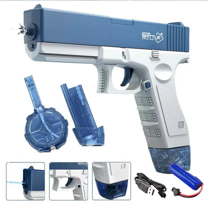 Electric Water Gun Toy Portable Automatic  Electric Burst Water Gun Kids Outdoor Water Toys