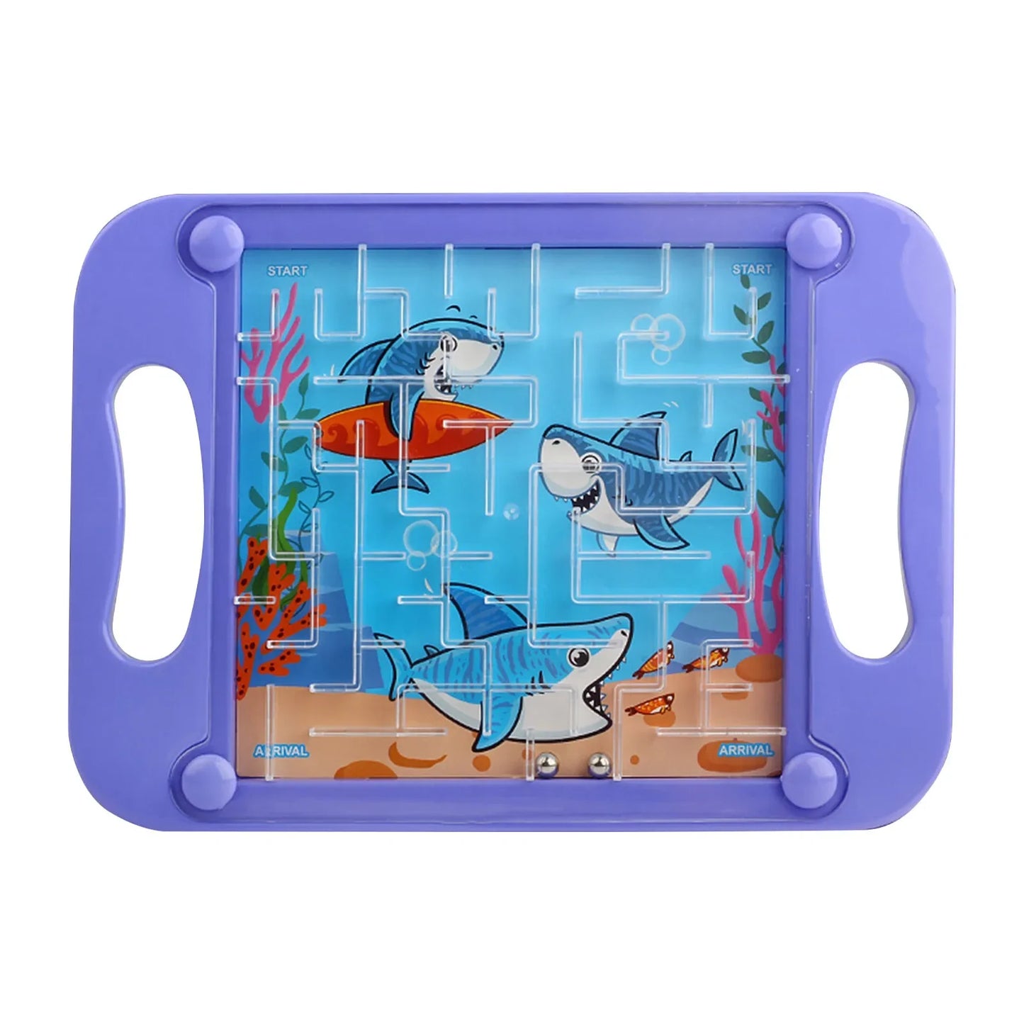 3D Maze Ball Kids Balance Gravity Memory Sequential Puzzle Montessori Early Education Gifts for Baby Educational Toys Best Gifts