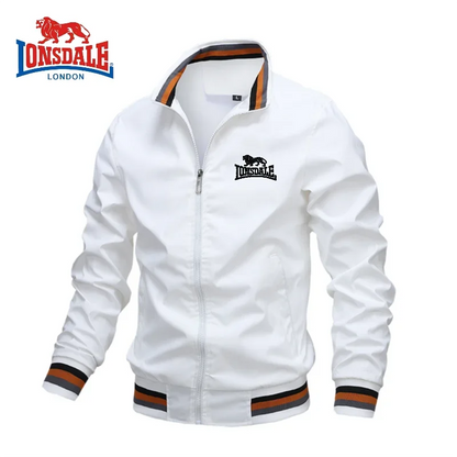 spring and autumn new trend men's stand collar jacket outdoor leisure sports zipper golf men baseball clothing fashion coat