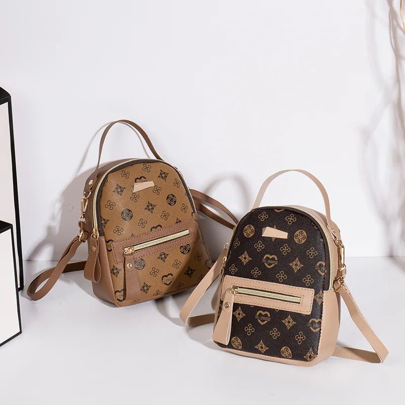 Flower backpack 2022 ladies bag fashion backpack women's bag bag women's fresh and sweet student school bag