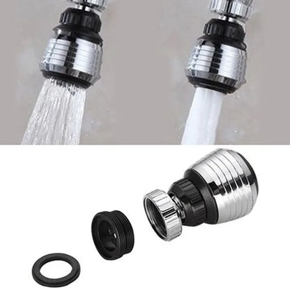 1/2PCS 360 ° Adjustment Kitchen Sink Faucet Extender Filter Spray Dual-mode Water-saving Pressurizer Household Bathroom Tool