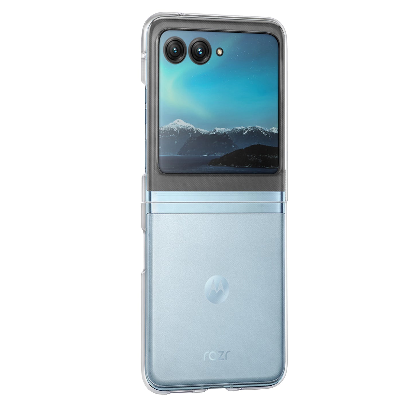 Clear Hard Case for MOTOROLA MOTO RAZR 40 60 Ultra Razr40 Plus Razr 50 ultra 2022 5G Fall Protection Thin Phone Cover