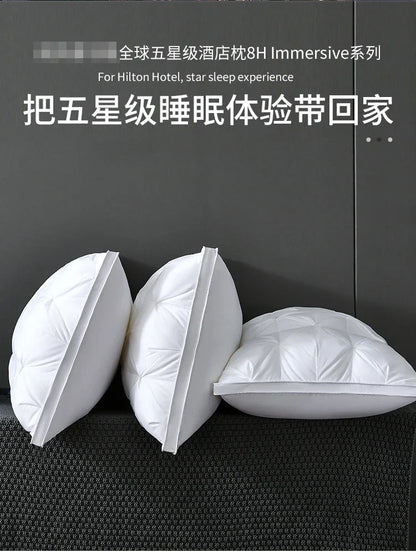 bilateral twisted flower pillow super soft sleep cervical spine protection household single pillow core pair does not collapse