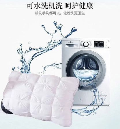 bilateral twisted flower pillow super soft sleep cervical spine protection household single pillow core pair does not collapse