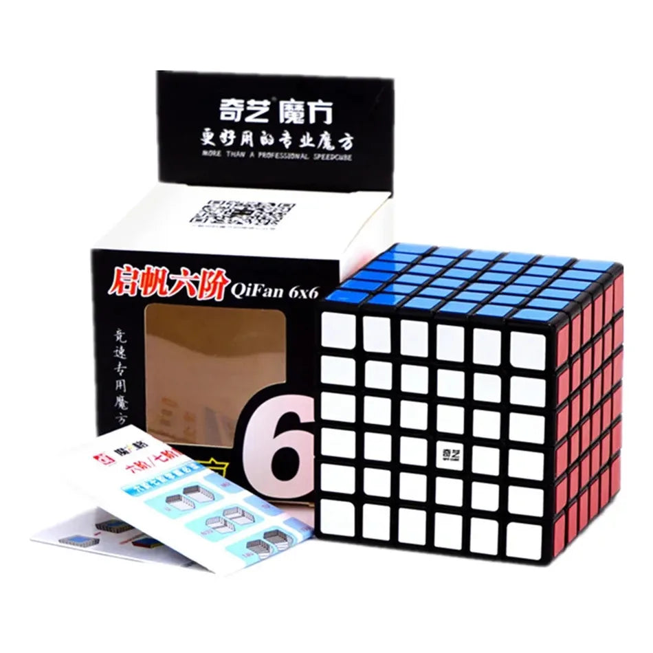 QiYi QiHang Warrior M 3x3 Magic Cubes White Black Speed Puzzle Professional Cubo Magico Toys Birthday Christmas Gifts For Kids