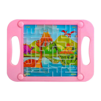3D Maze Ball Kids Balance Gravity Memory Sequential Puzzle Montessori Early Education Gifts for Baby Educational Toys Best Gifts