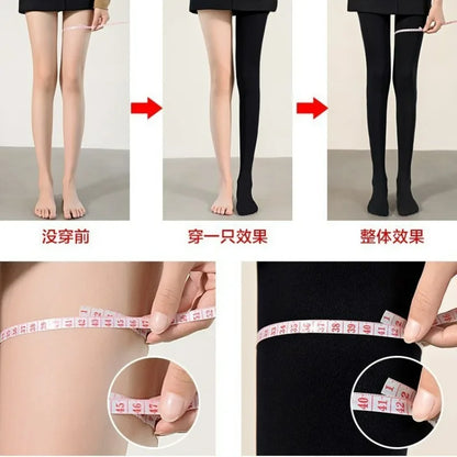 Slim Tights Slimming Leg Pantyhose Women Compression Stockings Sculpting Varicose Veins Fat Calorie Burn Leggings Shaping Stock