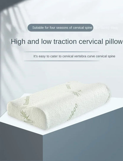 Cuscino lungo in memory foam, cuscino per letto, protezione per il collo, rimbalzo lento, cuscino per maternità sagomato per dormire, cuscini ortopedici