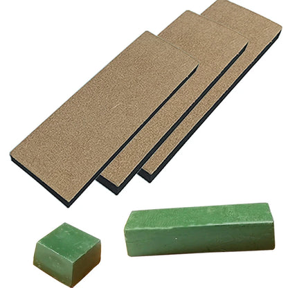 Leather Compound Green Polishing Paste Abrasive Paste Metals Polishing Wax Paste Chromium Green Oxide Grinding Paste