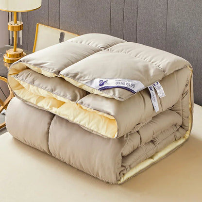 Household hotel white goose down duvet blanket, summer quilt, down comforter, queen comforter