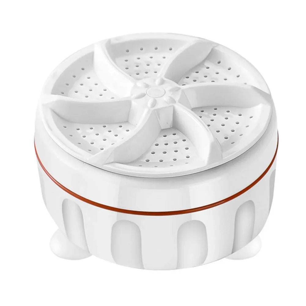 Mini Washing Machine USB Two-way Rotating Turbine Portable Washing Machine For Sock Underwear For Travel Home Business Trip