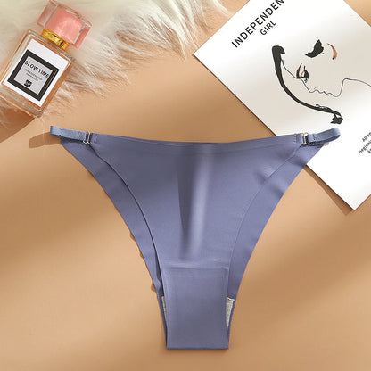 Women's Sexy Panties Temptation Bikini Seamless Female Underwear Thin Belt Thong for Women Fashion Briefs Elasticity Lingerie