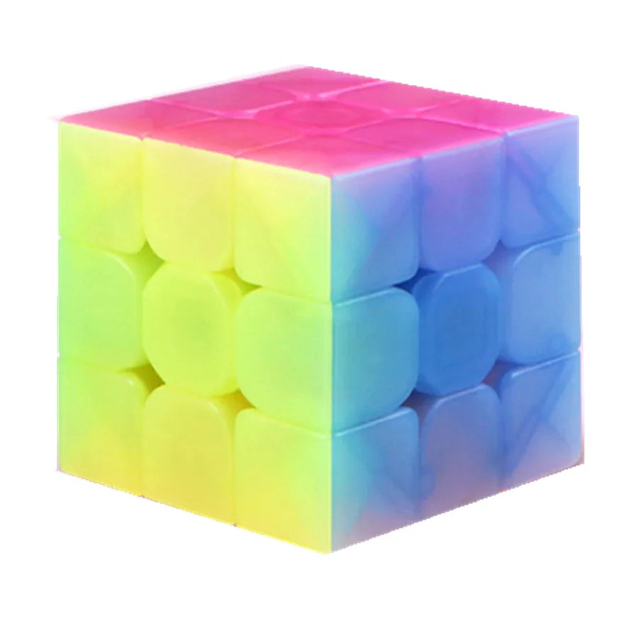 QiYi QiHang Warrior M 3x3 Magic Cubes White Black Speed Puzzle Professional Cubo Magico Toys Birthday Christmas Gifts For Kids
