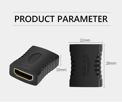 4K HDMI Extender Female To Female Converter Extension Audio Adapter For Monitor Display Laptop PS4/3 PC TV Hdmi Cable Extension