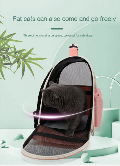 Cat Carrier Bags Windproof Outdoor Travel Backpack for Cat Small Dogs Transport Carrying Bag Cat Backpack Carriers With Cushion