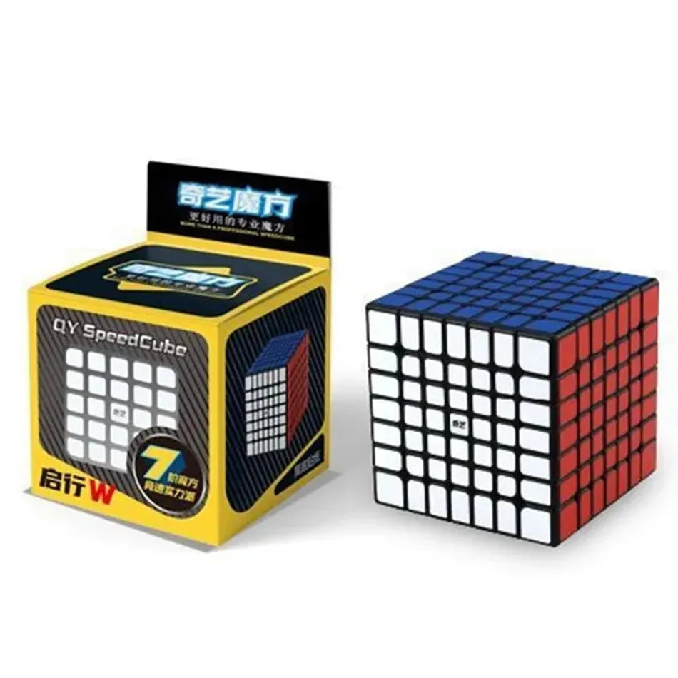 QiYi QiHang Warrior M 3x3 Magic Cubes White Black Speed Puzzle Professional Cubo Magico Toys Birthday Christmas Gifts For Kids
