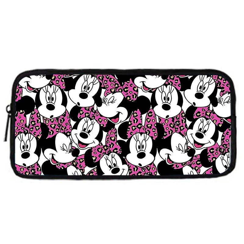 Disney Cute Mickey Minnie Child School Backpack With Shoulder Bag Pencil Bags School Bags for Boys Girls Best Gift