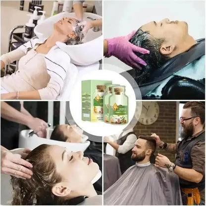 Natural Plant Herbal Hair Dye Shampoo 5 Minutes Change Hair Color Non-irritating Repairs Gray White Fashion Hair Care Women Men
