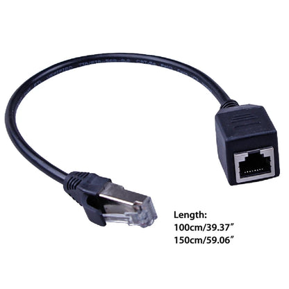 2025 New Ethernet Extension Cable Cat6 LAN Cable Extender RJ45 Network Patch Cord Male to Female Connector