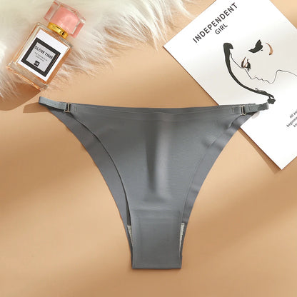 Women's Sexy Panties Temptation Bikini Seamless Female Underwear Thin Belt Thong for Women Fashion Briefs Elasticity Lingerie