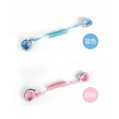 Infants and young children anti-go bracelet out travel anti-release bracelet contraction spring rope traction rope anti-lose