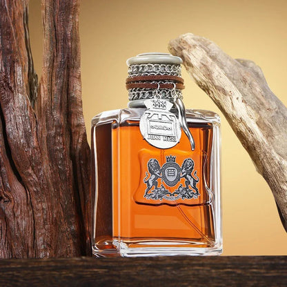 Men's Perfume 100ML Ebony Men Sandalwood Perfume Spray Flirting Pheromone Long Lasting Romance Attract Women Valentine Day Gift