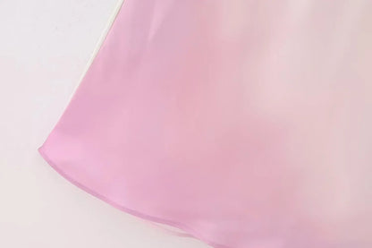2023 Summer Women's Clothing New Tie-dye Asymmetric Dress Sleeveless Other Style Lightweight Casual Printed Dresses