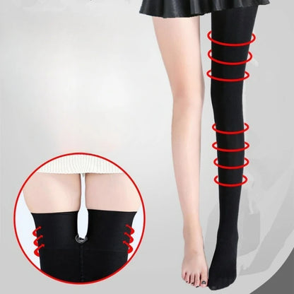 Slim Tights Slimming Leg Pantyhose Women Compression Stockings Sculpting Varicose Veins Fat Calorie Burn Leggings Shaping Stock