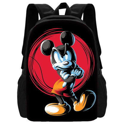 Disney Cute Mickey Minnie Child School Backpack With Shoulder Bag Pencil Bags School Bags for Boys Girls Best Gift