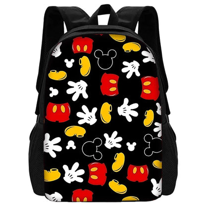 Disney Cute Mickey Minnie Child School Backpack With Shoulder Bag Pencil Bags School Bags for Boys Girls Best Gift