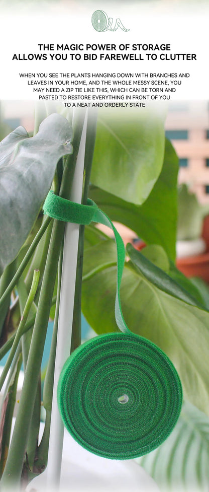 Garden Tape Nylon Cable Tie for Plants Flowers Growing Climbing Reusable Plant Support Hook-and-loop Fastener Garden Accessories