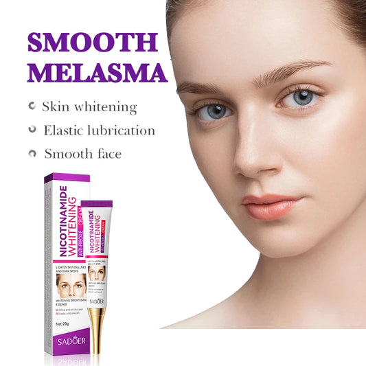 Niacinamide evens skin tone, whitens and removes freckle cream, deeply nourishes, moisturizes, hydrates and brightens the cream